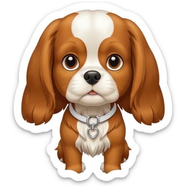 Cavalier King Charles Spaniel dog Preliminary Acceptance Inspection sticker
