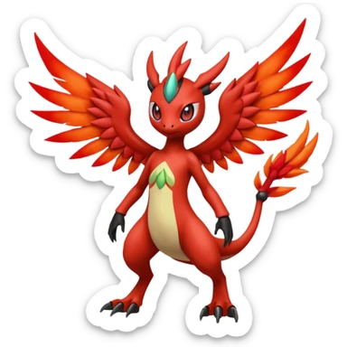 Meloetta-Guilmon-Yveltal-Pokémon-Fakémon-creature sticker