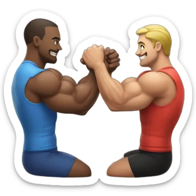 armwrestling sticker