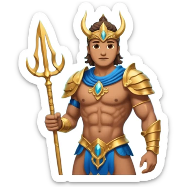 atlantis man OF THE SEA sticker