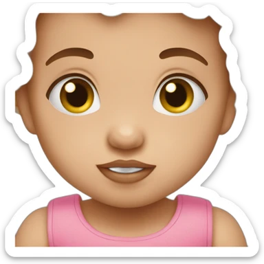 Baby six mounths old sticker