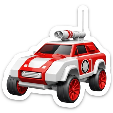 Hot wheels Star Wars racer verse Range Trooper. car sticker