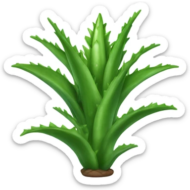 Aloe vera sticker