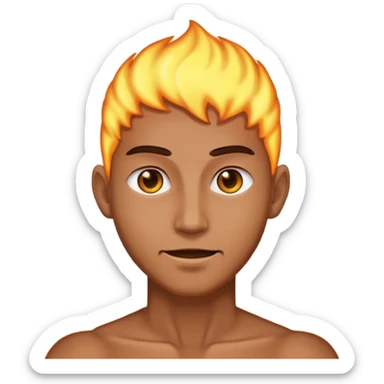 A man with Aura sticker