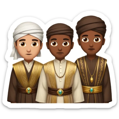 joseph's 10 jealous brothers in the bible sticker