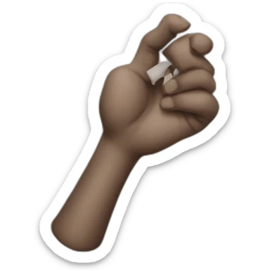 Bondé qui fait un pouce sticker