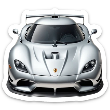 koenigsegg ghost logo sticker