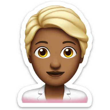 Waxing esthetician sticker