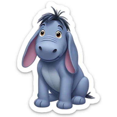 eeyore sticker