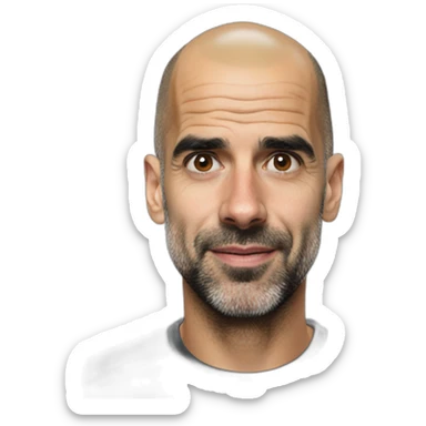 Pep guardiola sticker