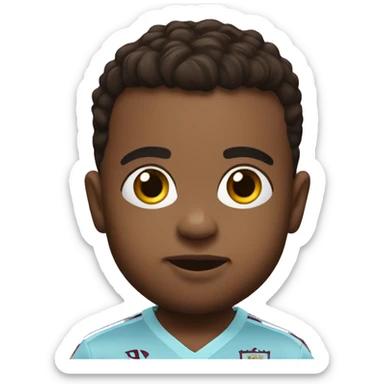 Aston Villa baby sticker