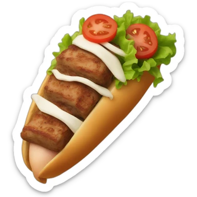 Donër Kebab sticker