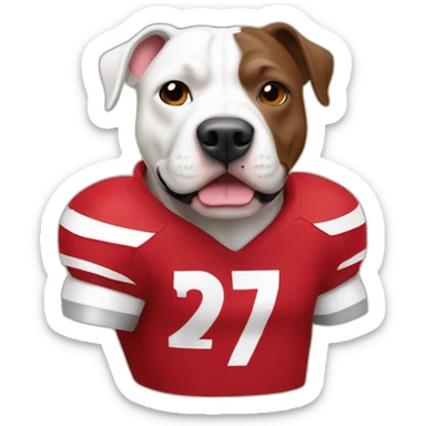 Arsenal football pitbull sticker