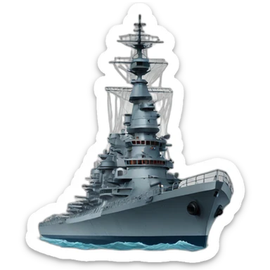 Battleship sticker
