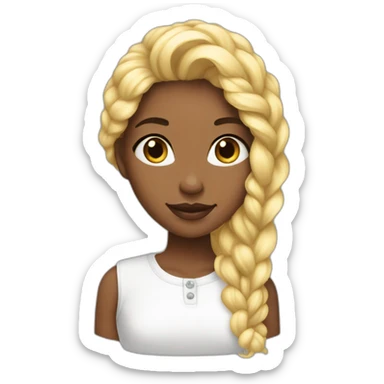 girl-with-manicure-nail-and-long-toung sticker