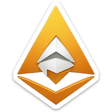 ethereum symbol sticker
