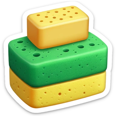 Sabão e bucha da cozinha sticker