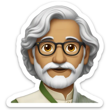 rabindranath thakur sticker