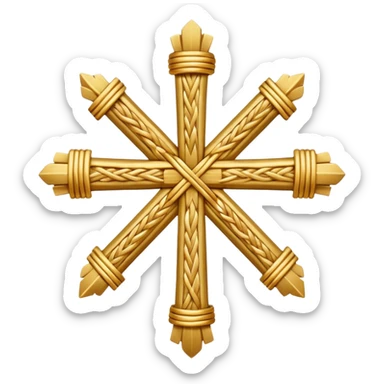 St Brigids cross sticker