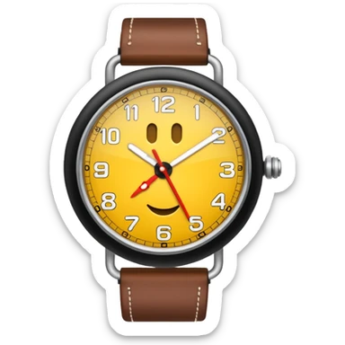 analog watch sticker