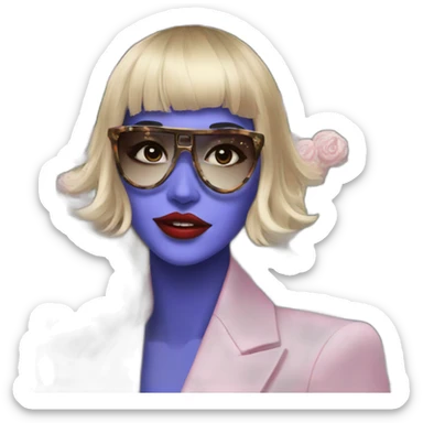 optimus sur le vogue merry sticker