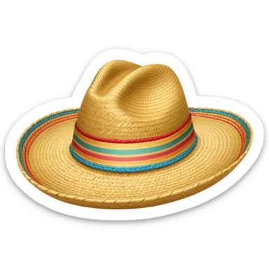 Sombrero vuelta sticker