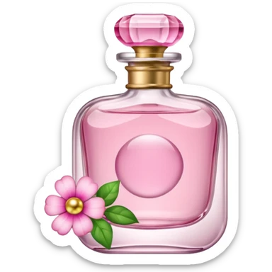 pretty perfume bottle sticker