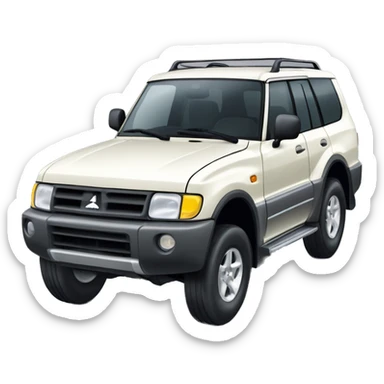 1997 mitsubishi pajero mini sticker