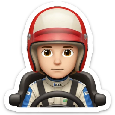 leon conduciendo sticker