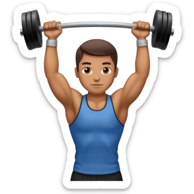 more weight gym sticker