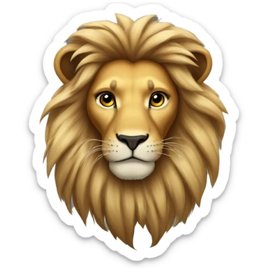  lion skinny lioncloth sticker