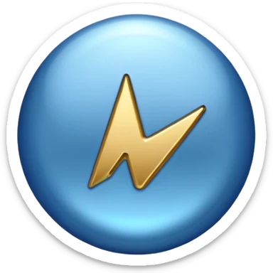 Original blue tick sticker