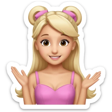 wicked glinda ariana grande sticker