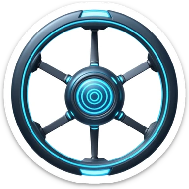 advanced space survey drone object icon, sleek sci-fi drone with holographic scanner, neon blue energy ring, futuristic tech details, 3D cartoon, mobile game icon style, centered, clean background, no text, no watermark
 
 sticker