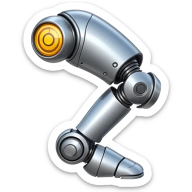 rodilla robot sticker