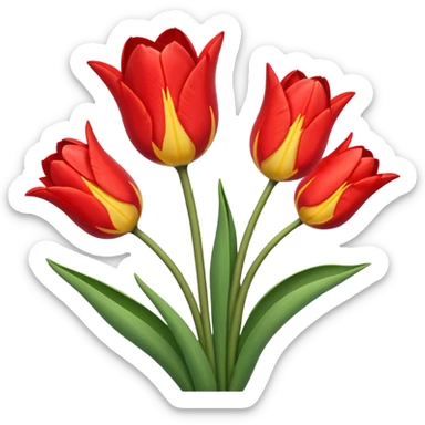 Tulipanes  sticker