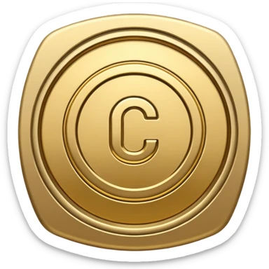 crypto currency symbol  named CryptoTap sticker