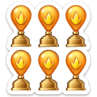 achievement level up upgrade sticker