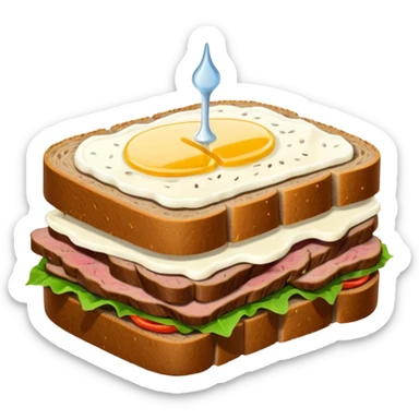 roast beef sandwich sticker