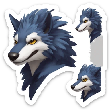 Modern Vernid-Trico-Sergal species by LiLaiRa sticker