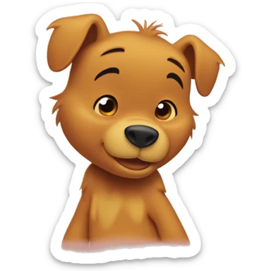 Whinnie the pooh  sticker