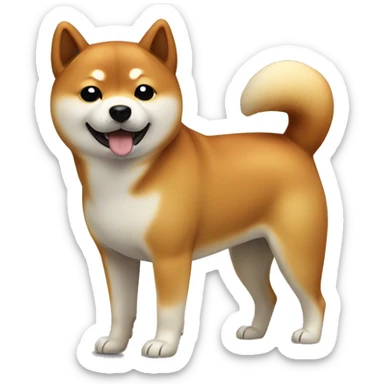 Shiba Inu dog sticker