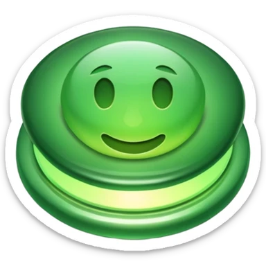 Give me a button that shows itself to be on sticker