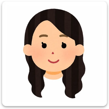 Transform the image into Irasutoya style, focusing only on the face with no neck or body visible. The illustration should be simple and cute, capturing the essence of Irasutoya style. sticker