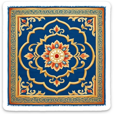 Tapis de prière sticker