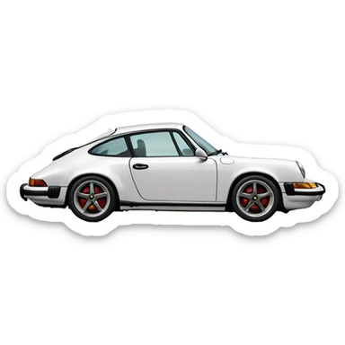 Porche 911 sticker