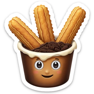 churros oreo sticker