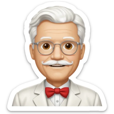 colonel sanders sticker