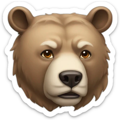 bullbear sticker