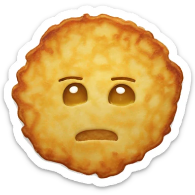 Hashbrown pancake latke sticker
